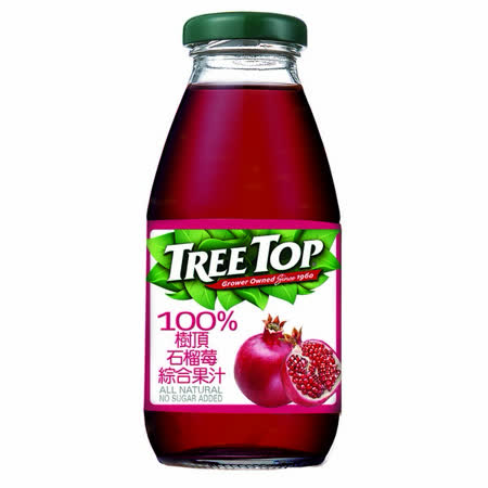 【樹頂】100%石榴莓綜合果汁(玻璃瓶)300ml